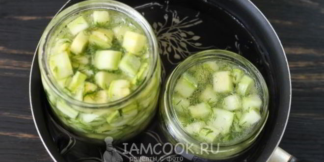 Рецепт консервированные кабачки