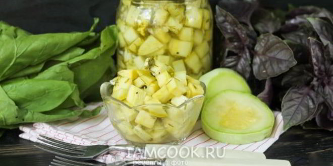 Рецепт консервированные кабачки
