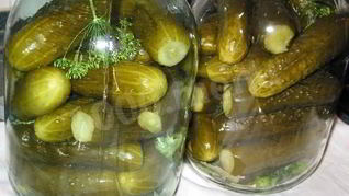Рецепт Консервированные огурцы заготовка на зиму