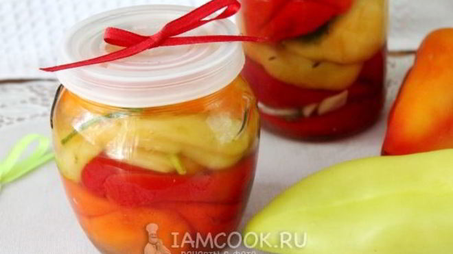 Рецепт Квашеный болгарский перец