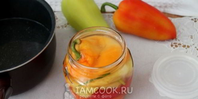 Рецепт квашеный болгарский перец