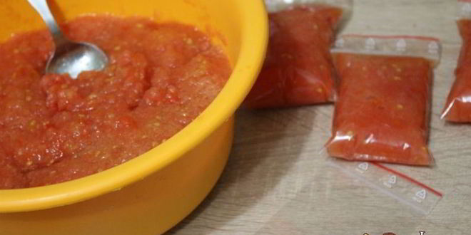 Рецепт ленивая заготовка из помидоров на зиму