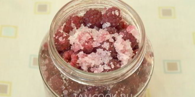 Рецепт малина в собственном соку на зиму