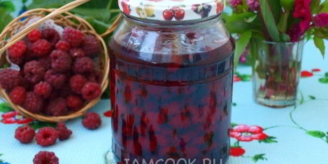 Рецепт малина в собственном соку на зиму