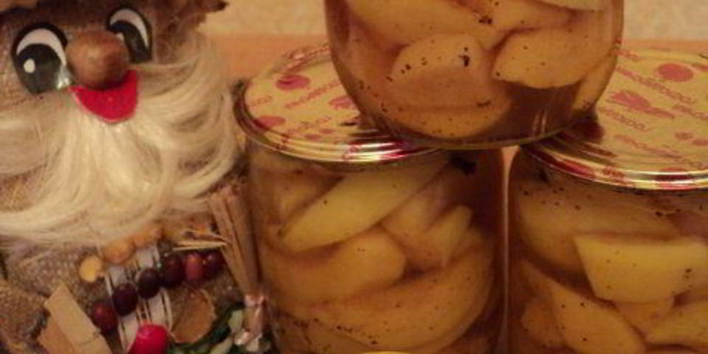 Как приготовить айва маринованная