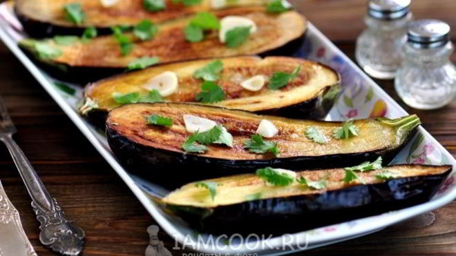 Рецепт Баклажаны маринованные с чесноком