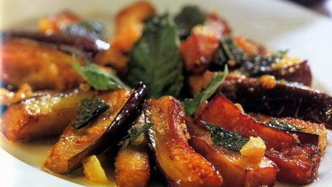 Рецепт Баклажаны, маринованные с мятой