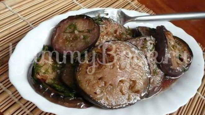 Рецепт Баклажаны маринованные