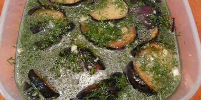 Рецепт баклажаны маринованные