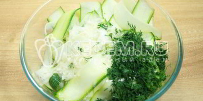 Рецепт быстрые маринованные кабачки