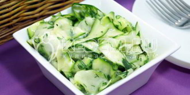 Рецепт быстрые маринованные кабачки