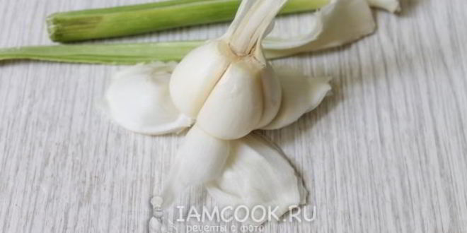 Рецепт чеснок маринованный на зиму