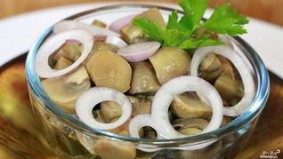 Рецепт маринованные шампиньоны