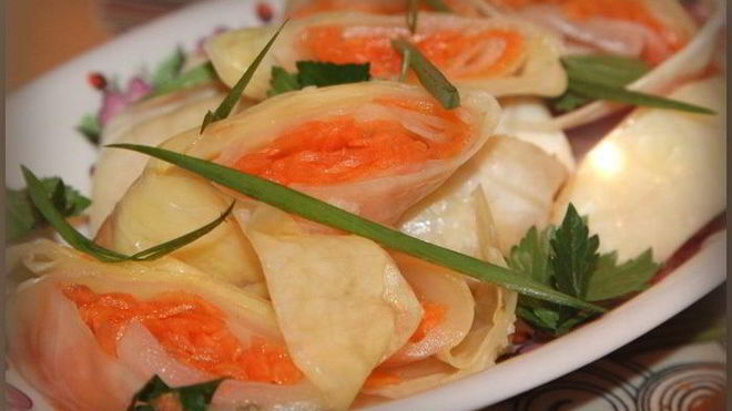 Рецепт Капуста маринованная острая