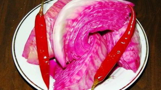 Рецепт Капуста, маринованная по-армянски