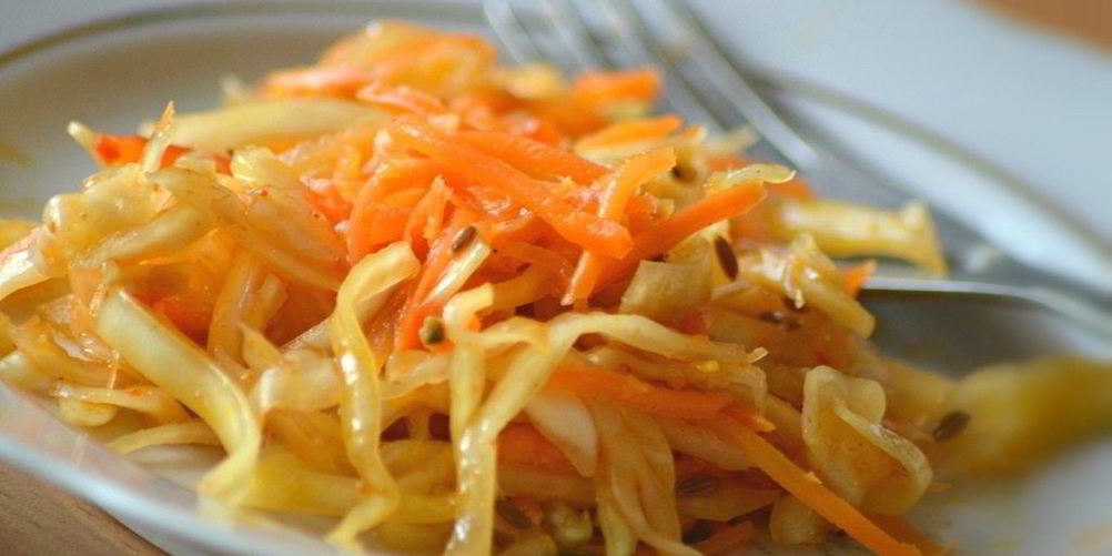 Как приготовить капуста маринованная с шафраном