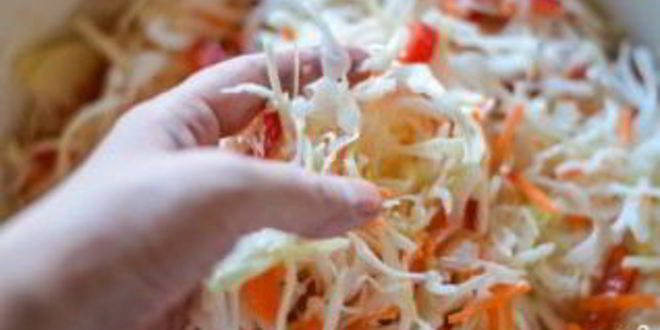 Рецепт капуста, маринованная в рассоле
