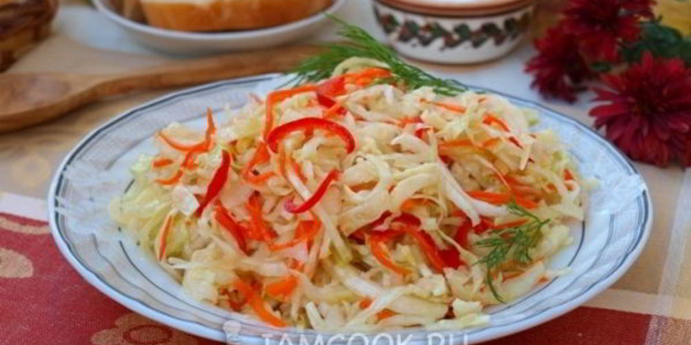 Как приготовить капусту провансаль