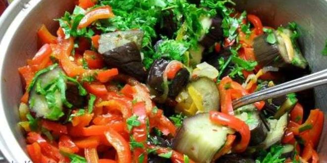 Рецепт ленивые маринованные баклажаны