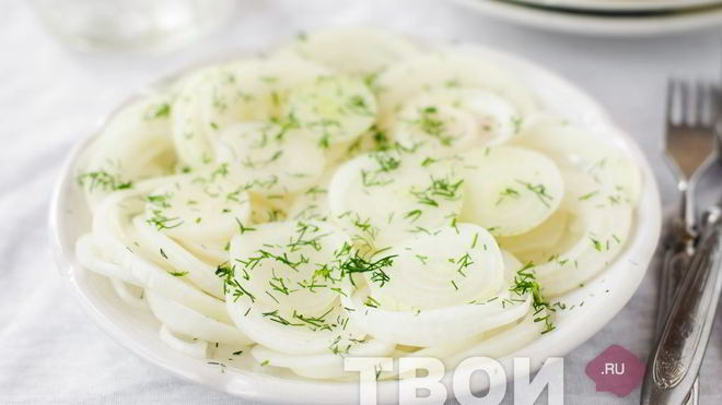 Рецепт Лук маринованный