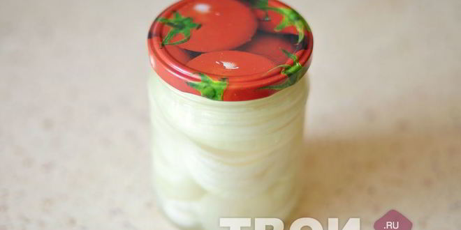 Рецепт лук маринованный