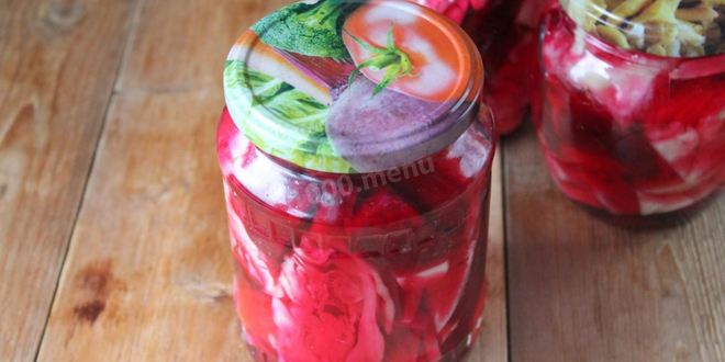 Рецепт маринованная капуста со свеклой на зиму