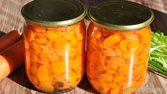 Рецепт Маринованная морковь на зиму