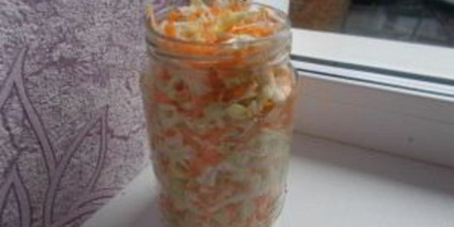 Рецепт маринованная ранняя капуста на зиму