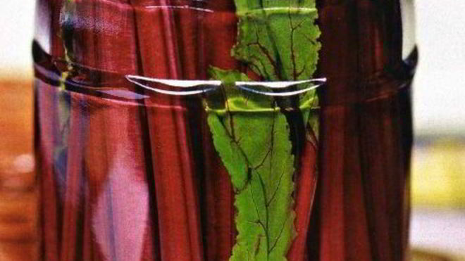 Рецепт Маринованная свекольная ботва