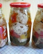 Маринованная цветная капуста на зиму в банках