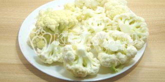 Рецепт маринованная цветная капуста со свеклой