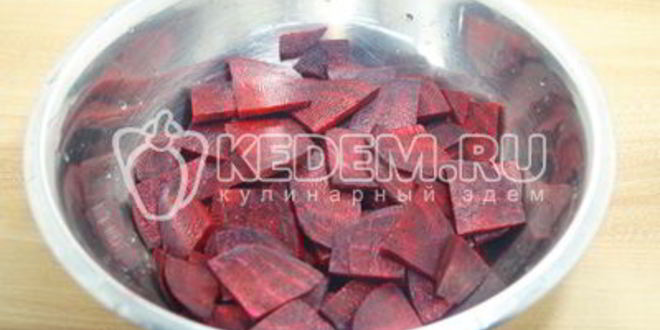 Рецепт маринованная цветная капуста со свеклой