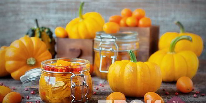 Рецепт маринованной тыквы
