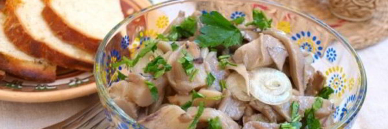 Рецепт Маринованное вешенки