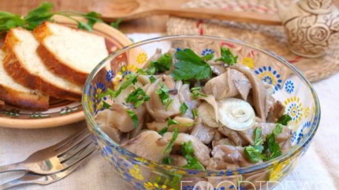 Рецепт Маринованное вешенки