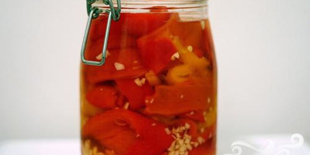 Как приготовить маринованный болгарский перец