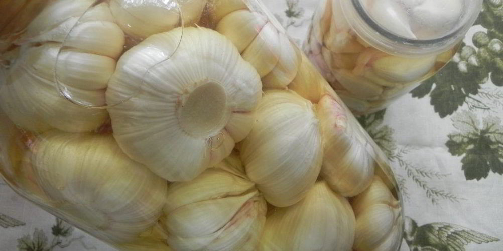 Рецепт маринованный чеснок со свеклой