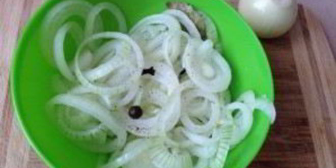 Рецепт маринованный лук к шашлыку