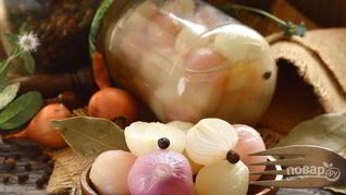 Рецепт Маринованный лук в уксусе на зиму