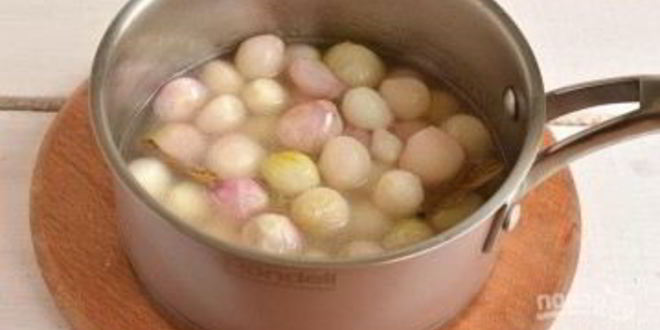 Рецепт маринованный лук в уксусе на зиму