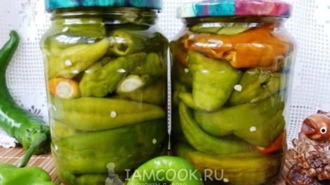 Рецепт Маринованный острый перец с медом