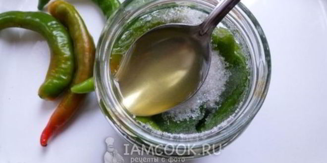 Рецепт маринованный острый перец с медом