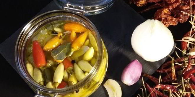 Рецепт маринованный перец пири-пири