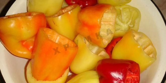 Рецепт маринованный перец с медом на зиму