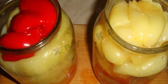 Рецепт маринованный перец с медом на зиму