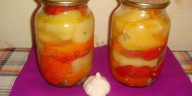 Рецепт маринованный перец с медом на зиму