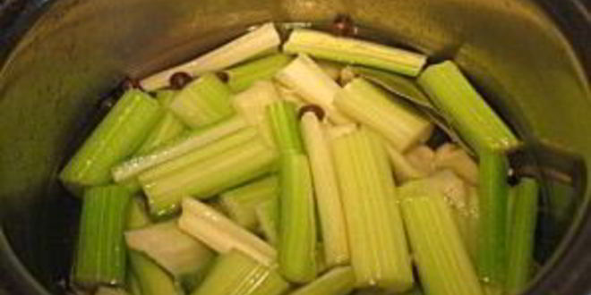 Рецепт маринованный сельдерей