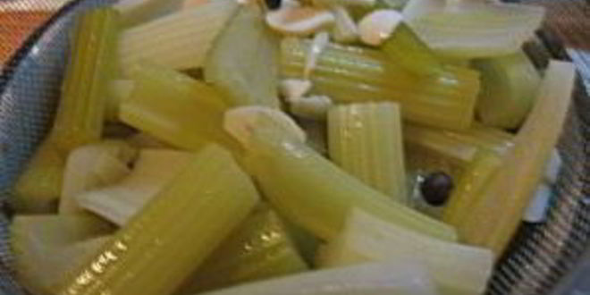 Рецепт маринованный сельдерей