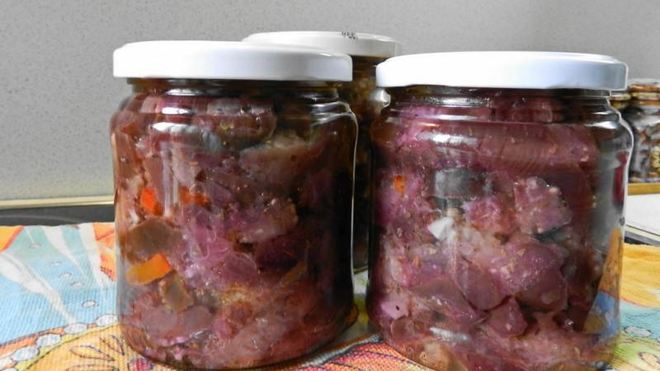 Рецепт Маринованные баклажаны с чесноком