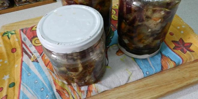 Рецепт маринованные баклажаны с чесноком